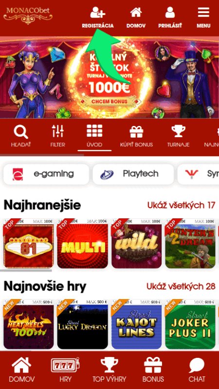 Monacobet Casino Recenzia 2026 Bonusy Prihl senie Registr cia Monacobet Casino Recenzia 2026 Bonusy Prihl senie Registr cia