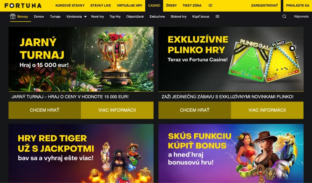 Každý z týchto bonusov