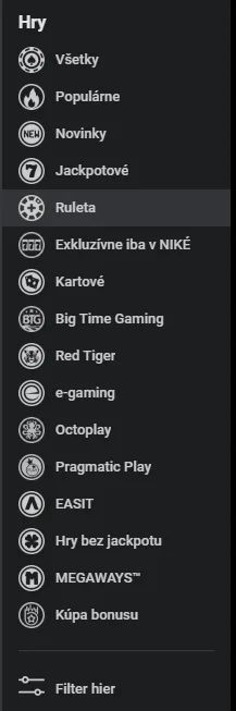 Prehľad hernej knižnice
