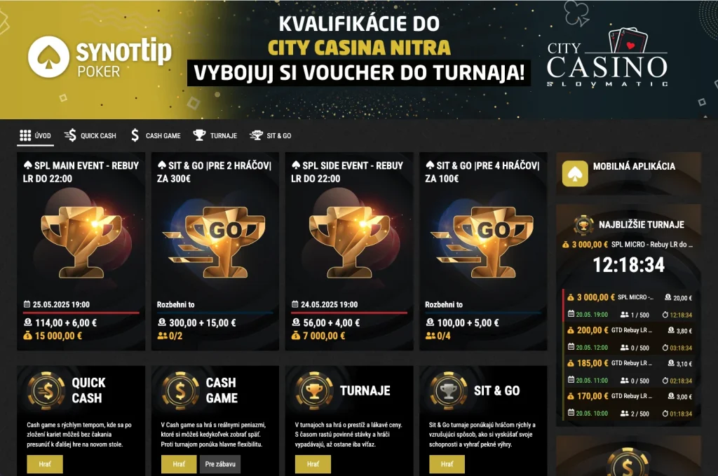 online poker hra