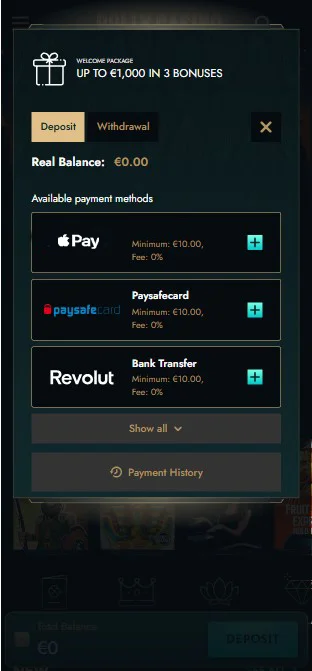 Výber Apple Pay