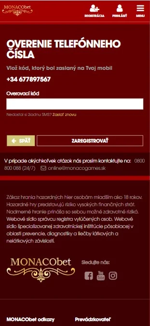 Potvrďte účet.