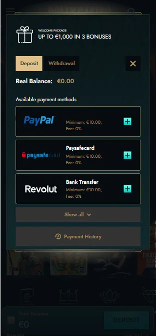 Výber PayPal ako platobnej metódy