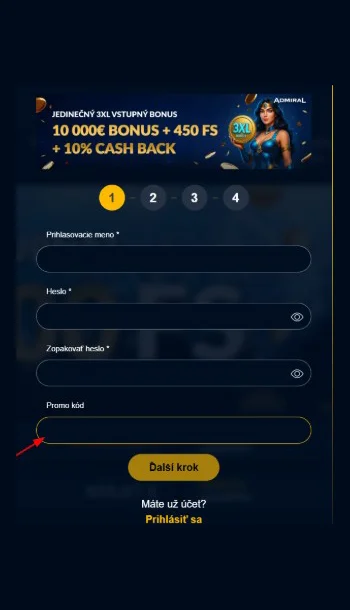 Zadanie promo kódu.