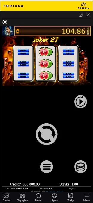 Testovanie hry pomocou Autoplay.