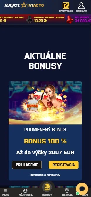 Vstupný Bonus za Vklad