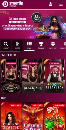Recenzia SynotTip Casino 2026 Bonusy Hry A V bery