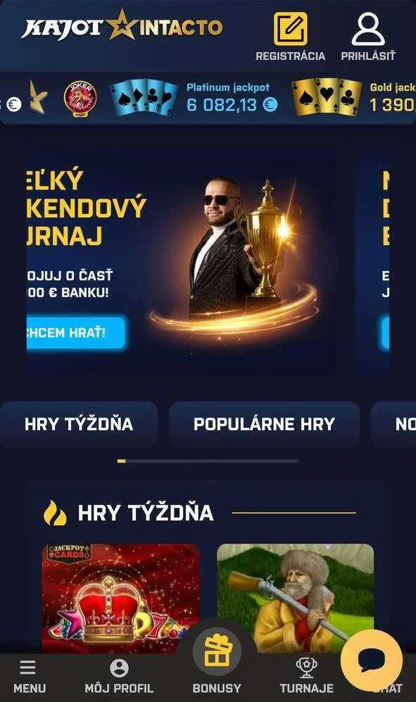 Hlavná stránka Kajot