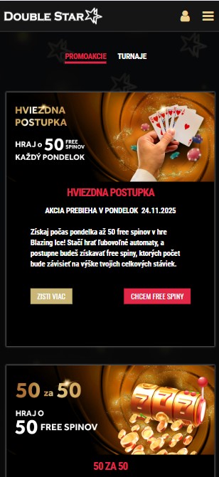 DoubleStar promo kód 2025