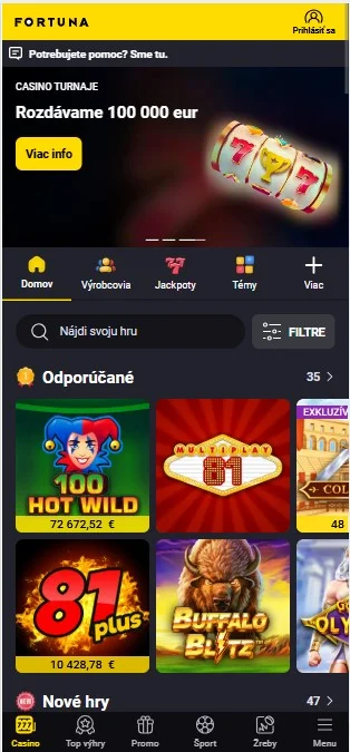 Začnite registráciu.