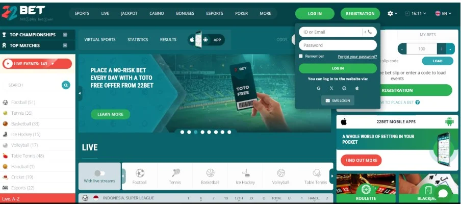 Prihláste sa do svojho online kasínového účtu