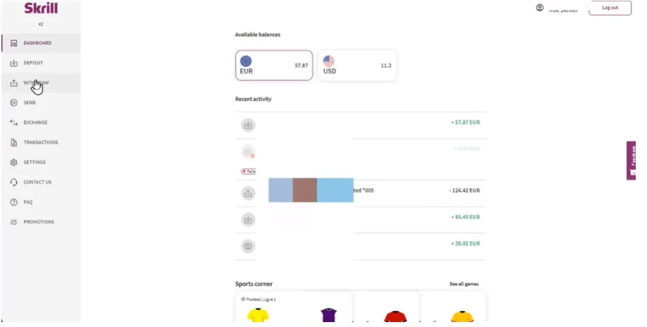 Choďte do sekcie „Výber“.
