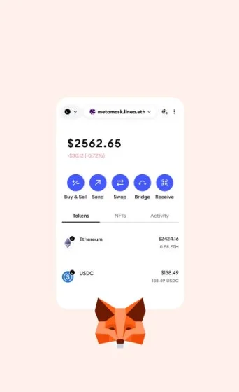 Preveďte tokeny do svojej krypto peňaženky