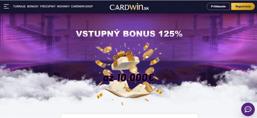 Vstupný bonus 125%