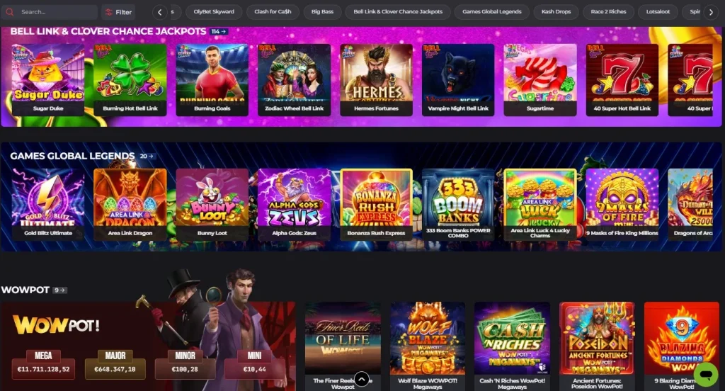 automaty zadarmo na Olybet