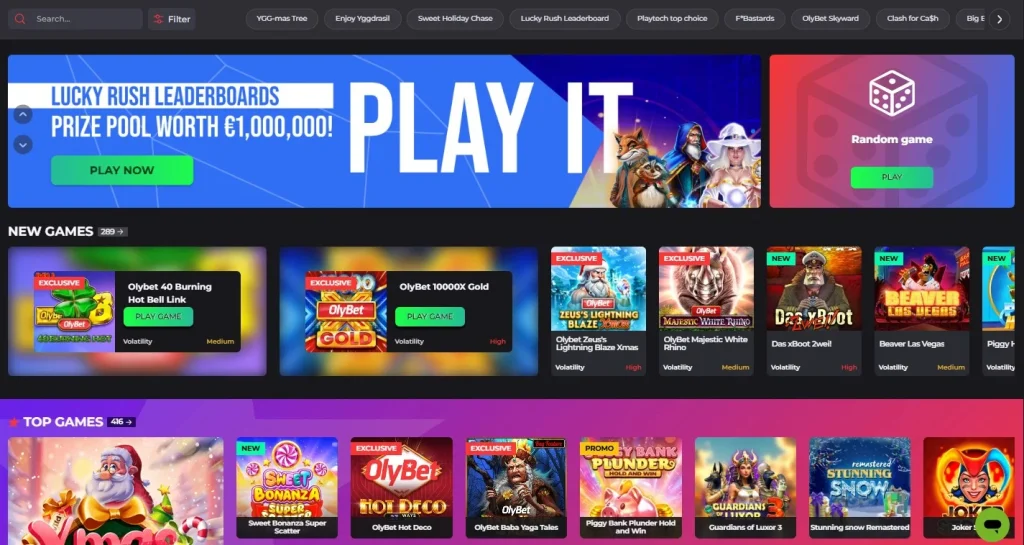 Olybet online casino