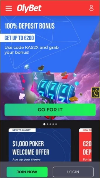 Vstúp na oficiálnu stránku OlyBet.