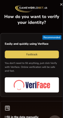 Dokonči overenie totožnosti