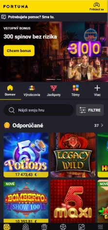 Aktivuj bonus a začni hrať