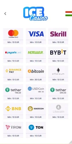 Výber platobnej metódy.